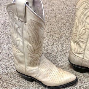 Justin Snakeskin Boots